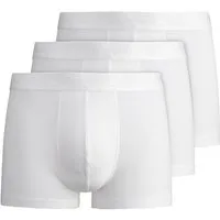 OLYMP Boxershorts (Packung, 3-St., 3er) mit Ton-in-Ton Markenlogo