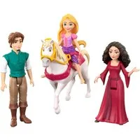 Mattel® Anziehpuppe Disney Prinzessin, Kleine Puppen Rapunzel Pack