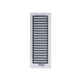 Zehnder quaro Design-Elektroheizkörper ZQ1Z0245CR00020 QAEC -140-045/GD, 1433 x 450 mm, verchromt
