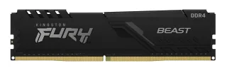 Kingston FURY Beast UDIMM 16GB | kf432c16bb/16 | DDR4-3200 - CL16-20-20