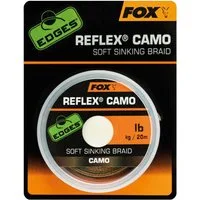 FOX International Vorfachschnur Fox Reflex Camo Sinking Braid 20m - Karpfenvorfach, 35 m Länge, (20-St)