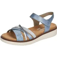 Remonte Riemchensandale, Keilabsatz, Sommerschuh, Sandalette mit herausnehmbarer Softeinlage