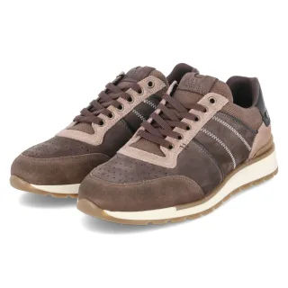 Bullboxer Low Sneaker  Braun - Gr. 41 -  Textil und Synthetik