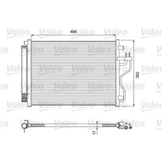 Valeo Klimakondensator Hyundai Ix35 Kia Sportage 2,0