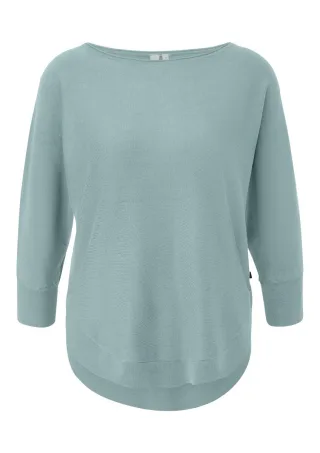 Q/S designed by - Pulli mit Fledermausärmeln blau - Gr. - L