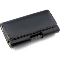 kwmobile Etui Gürteltasche Hülle für Handys mit Gürtelclip, 14,4 x 7 cm Kunstleder Gürtel Case mit Gürtelschlaufe