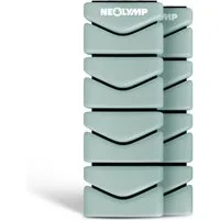 NEOLYMP Gewichtsmanschette Pilates Gewichtsmanschetten 2er Set – 0,5 kg Ankle Weights aus Silikon, verstellbare Gewichte für Beine & Arme – schweiß- & wasserabweisende