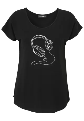 Doris Streich - Shirt schwarz - Gr. - 50