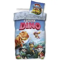 SkyBrands Bettwäsche PAW Patrol - The Dino Movie - Wende-Bettwäsche-Set, 135x200 & 80x80, Baumwolle, 100% Baumwolle