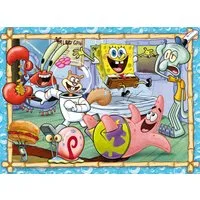 Ravensburger Puzzle 200 Teile Kinder Puzzle XXL SpongeBob in Bikini Bottom 12004234, Puzzleteile