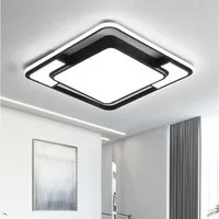 style home LED Deckenleuchte Deckenlampe, dimmbar mit Fernbedienung, LED fest integriert, einstellbar von warmweiß bis kaltweiß, für Wohnzimmer Schlafzimmer Büro Küche
