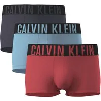 Calvin Klein Underwear Trunk LOW RISE TRUNK 3PK (Packung, 3-St., 3er-Pack) mit Logobund