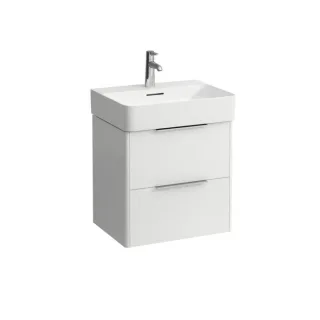 LAUFEN Base für VAL Waschtischunterschrank H4021921102611, 53x53x39cm, 2 Auszüge, weiß glanz