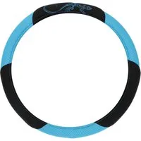 Cartrend Lenkradkralle Lenkradhülle Reptilia Lenkradbezug Ø 37 - 38cm Lenkradschoner Eisblau, 37 bis 38 cm,Rutschfest,Kunstleder