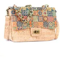 Goodman Design Schultertasche Elegante Umhängetasche aus Kork – stilvoll und einzigartig, Langlebig und robust trotz des leichten Gewichts