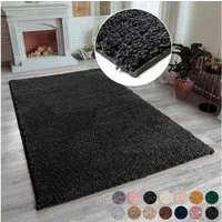 OTTO home Hochflor-Teppich Viva Shaggy, in Standard- und Premium-Qualität, 30 mm oder 45 mm Höhe, rechteckig, Uni Farben, einfarbig, weich, kuschelig, Läufer, Kundenliebling
