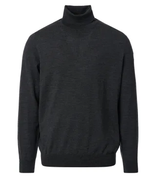 VENTI - Rollkragenpullover anthrazit - Gr. - 3XL