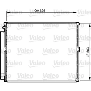 Valeo Klimakondensator Toyota Land Cruiser Prado J12 3,0