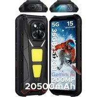 DOOGEE V MAX PLAY 5G Outdoor Smartphone 20500mAh, 512GB, Camping-Licht Smartphone (6,78 Zoll, 512 GB Speicherplatz, 200 MP Kamera, LED-Projektor & Dual-Camping-Licht, 200MP Kamera, 120Hz Rugged Handy)