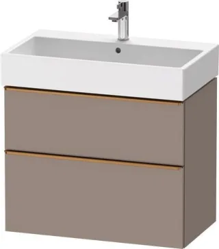 Duravit D-Neo Waschtischunterbau wandhängend Basalt Matt 784x442x625 mm - DE4373004430000 DE4373004430000