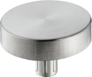 Hansgrohe Drehgriff für Excenterbetätigung edelstahl-optik, 40953800 40953800