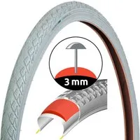 Filmer Fahrradreifen Fahrrad-Reifen 28 x 1,75 Zoll ETRTO 47-622 Grau, (1-tlg., 1x Reifen), 28" Universal Fahrradreifen Fahrrad-Mantel Fahrrad-Decke Retro-Design