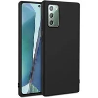 CoolGadget Handyhülle Black Series Handy Hülle für Samsung Galaxy Note 20 6,7 Zoll, Edle Silikon Schlicht Robust Schutzhülle für Samsung Note 20 Hülle