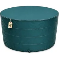 VABIONO Gartenmöbel-Schutzhülle für Gartenmöbel RUND Ø160 x 80 cm Premium Abdeckplane (Deutsche Marke), KOSTENLOSER VERSAND