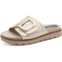 Jana JANA Damen Pantolette 8-27561-46-945 GOLD LEO MET Pantolette