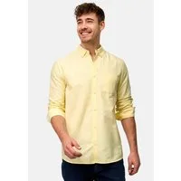 Indicode Langarmhemd Herren Kepner Herrenhemd Langarm mit Button-Down-Kragen und Brusttasche