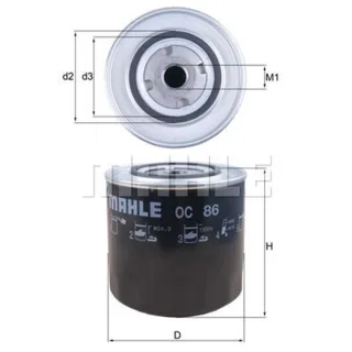 Mahle ?lfilter Fiat Iveco Renault