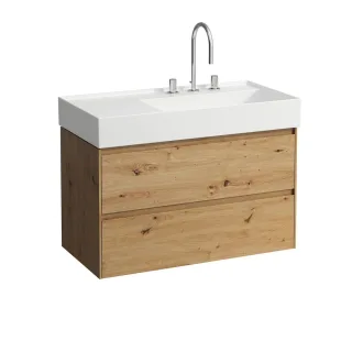 Laufen Waschtischunterschrank LANI 448x882x515 2 Schubladen H4039621122671