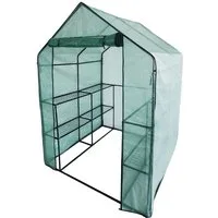 BruKa Gewächshaus GREENHOUSE XL Frühbeet Treibhaus Frühbeet Foliengewächshaus Tomaten