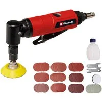 Einhell Winkelschleifer TC-PA 50, (Set, 14 tlg), Druckluft, mit zahlreichem Zubehör für verschiedene Schleifarbeiten