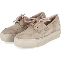 Paul Green Paul Green 1197-049 Damen Rauleder beige Slipper