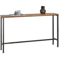 SoBuy Konsolentisch FSB19, Sofatisch schmal, Beistelltisch Flurtisch, Breite 120 cm, Dekotisch Sideboard schmal, Wohnzimmer Flur, vintage