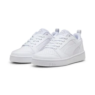 PUMA Sneaker "REBOUND V6 LO JR" mit Schnürverschluss, dämpfendes Fußbett, aus Synthetik