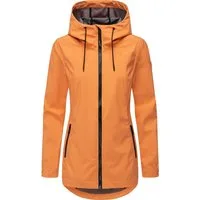 Ragwear Kurzmantel Zuzka Sport Wasserdichter kurzer Übergangsmantel für Damen