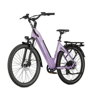 [EU DIRECT] TTGO C5 Electric Bicycle 48V 13.5Ah 250W Motor 25km/h Max Speed 27.5-Inch Tires 110km Max Range 70 N.M Torqu