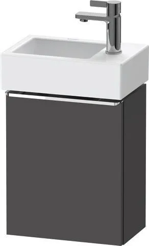 Duravit D-Neo Waschtischunterbau wandhängend Graphit Matt 364x222x440 mm - DE4218L10490000 DE4218L10490000