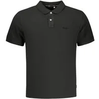 Pepe Jeans Poloshirt Herren Kurzarm-Poloshirt schwarz aus nachhaltiger