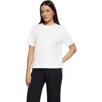 Cartoon Kurzarmshirt Damen mit Rundhalsausschnitt (1-tlg)