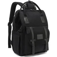 OKWISH Wickelrucksack Multifunktional Große Kapazität Nass-Trocken-Trennfach Alltagsrucksack (Milchfläsche Rucksack Tasche mit USB-Anschluss, Babytasche, Multifunktional), mit Kinderwagen-Haken