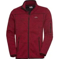 Stubai Strickfleecejacke leichte, Übergangsjacke, schnelltrocknend mit Reißverschlusstaschen