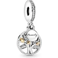 Pandora Charm-Einhänger Dangle Family Stammbaum Pandora 925er Silber 791728CZ