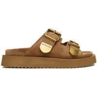 Badura Badura Damen Flip-Flops Beige Badepantolette