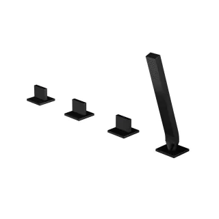 Steinberg Serie 160 4-Loch Wannenarmatur, matt black, 1602480S 1602480S