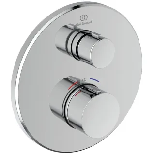 Ideal Standard Unterputz-Thermostat Ceratherm Navigo rund 1 Verbraucher, Chrom, A8578AA A8578AA