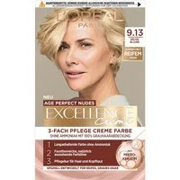 L'ORÉAL PARIS Coloration EXCELL AP NUDES 9.31 GOLD BLD GER, für graues Haar, mit hydrolysiertem Weizenprotein, große Menge 192 ml