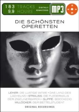 Die Schönsten Operetten-Mp 3 [Audio CD] Various